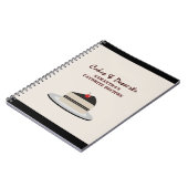 Plak van de sluiting - Recipes Notitieboek (Linkerzijde)
