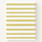 Plak van het sluitkaprecept notitieboek (Achterkant)