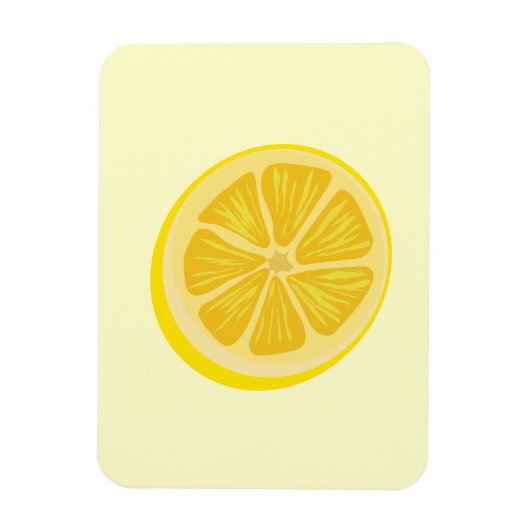 Plak van Lemon Magneet (Verticaal)