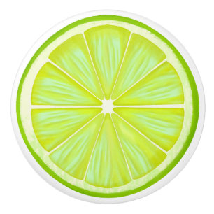 Plak van Limoen Citrus Amalfi Coast Keramische Knop