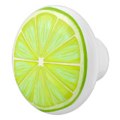 Plak van Limoen Citrus Amalfi Coast Keramische Knop (Rechts)