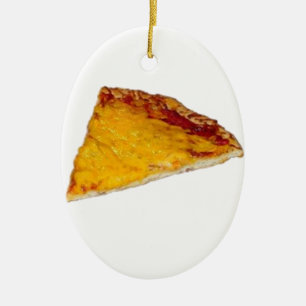 Plak van Pizza Keramisch Ornament