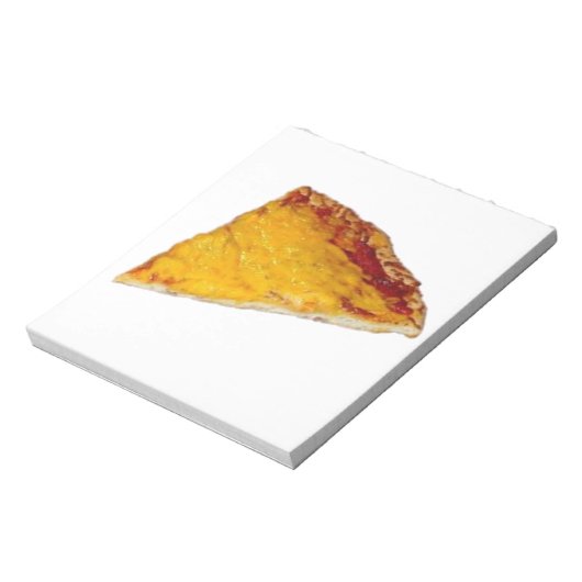 Plak van Pizza Notitieblok (Linkerzijde)