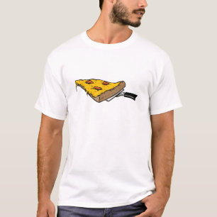 Plak van Pizza T-shirt