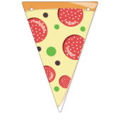 Plak van Pizza Vlaggetjes (Tweede vlag)