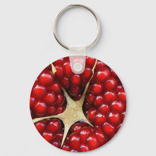 plak van Pomegranaat Sleutelhanger