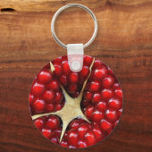 plak van Pomegranaat Sleutelhanger (Voorkant)