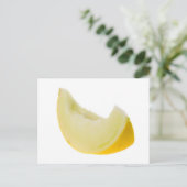 Plak witte honingmeloen briefkaart (Staand voorkant)