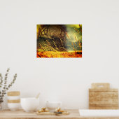 Plakat, Poster, knolselderij, Natur, Veld, Gras Poster (Keuken)