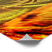 Plakat, Poster, knolselderij, Natur, Veld, Gras Poster (Hoek)