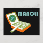 Plakatstilretro-sigaretten Briefkaart (Voorkant)