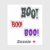 Plakboek BOO! Halloween Sticker (Vel)