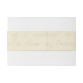  plakboek bruiloft uitnodiging buikband uitnodigingen wikkel (Achterkant Voorbeeld)