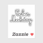 Plakboek CYBER MAANDAG Sticker (Vel)