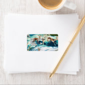 plakboek hert etiket (Insitu)