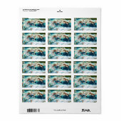 plakboek hert etiket (Full Sheet)