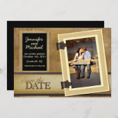  plakboek sparen de Datum Kaart (Voorkant / Achterkant)