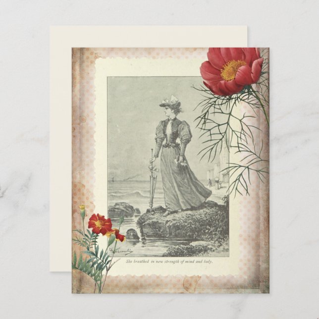  plakboekpapier (Voorkant / Achterkant)