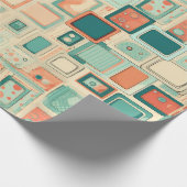 plakboekpatroon cadeaupapier (Hoek)