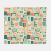  plakboekpatroon fleece deken (Voorkant (Horizontaal))
