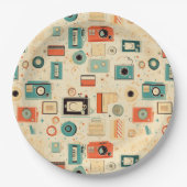  plakboekpatroon papieren bordje (Voorkant)