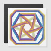 Plake 64 en de Hexagrams Grote Magneet (Voorkant / Achterkant)