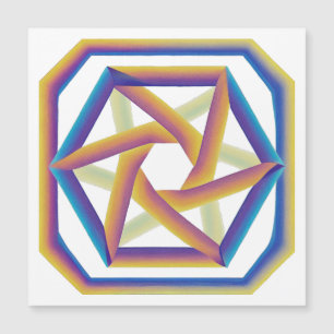 Plake 64 en de Hexagrams Grote Magneet