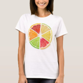 Plakjes citrusvruchten t-shirt