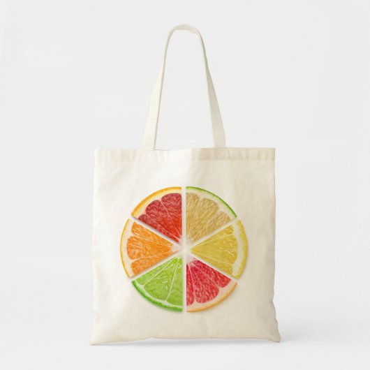 Plakjes citrusvruchten tote bag (Voorkant)