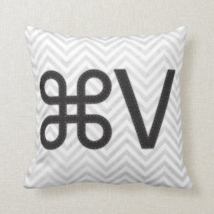 Plakken Apple V Mac Pillow Kussen