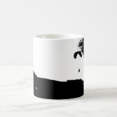 Plakken boven de wolken koffiemok (Center)