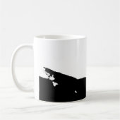 Plakken boven de wolken koffiemok (Links)