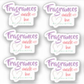 Plakken met liefdeshartsgeurstoffen plakblad sticker (Voorkant)