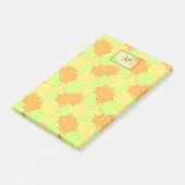 Plakken sinaasappel, citroen, limoen post-it® notes (Schuin)