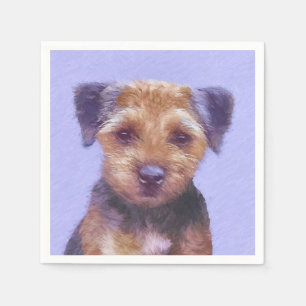 Plakken van randdrager - Originele Dog Art klappen Servet
