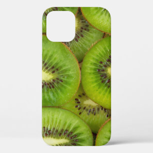 plakken van verse en rijpe kiwi's in rowbruin,c Case-Mate iPhone case