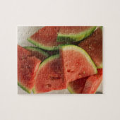 Plakken van watermeloenen legpuzzel (Horizontaal)