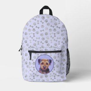 Plakken voor randbedekking - Kute Original Dog Art Bedrukte Rugzak