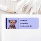 Plakken voor randbedekking - Kute Original Dog Art Etiket (Insitu)