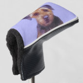 Plakken voor randbedekking - Kute Original Dog Art Golfheadcover (3/4 voorkant)