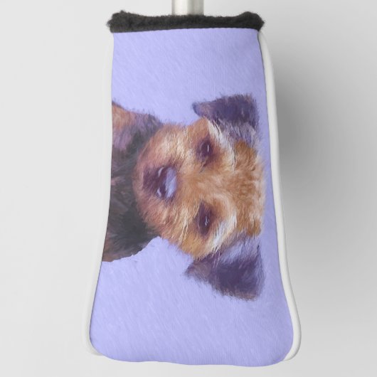 Plakken voor randbedekking - Kute Original Dog Art Golfheadcover (Draai 90)