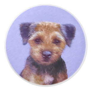 Plakken voor randbedekking - Kute Original Dog Art Keramische Knop