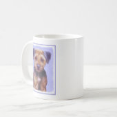 Plakken voor randbedekking - Kute Original Dog Art Koffiemok (Voorkant links)