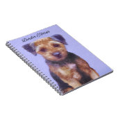 Plakken voor randbedekking - Kute Original Dog Art Notitieboek (Rechterzijde)