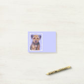Plakken voor randbedekking - Kute Original Dog Art Post-it® Notes (Op bureau)