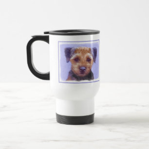 Plakken voor randbedekking - Kute Original Dog Art Reisbeker