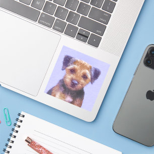 Plakken voor randbedekking - Kute Original Dog Art Sticker