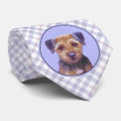 Plakken voor randbedekking - Kute Original Dog Art Stropdas (Opgerold)