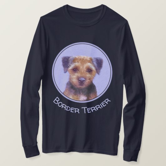 Plakken voor randbedekking - Kute Original Dog Art T-shirt (Design voorkant)