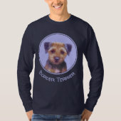 Plakken voor randbedekking - Kute Original Dog Art T-shirt (Voorkant)